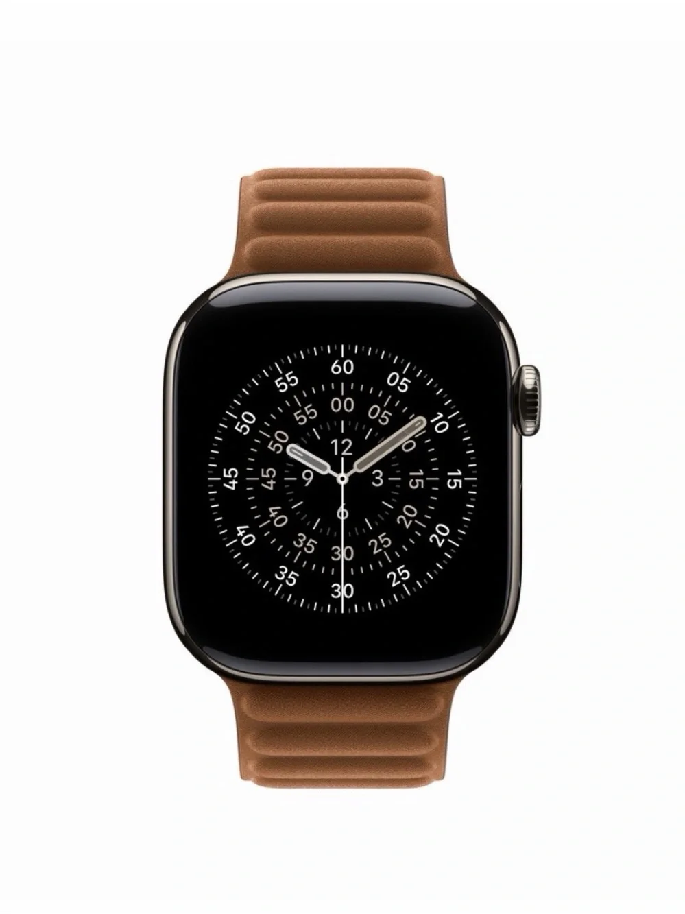 Apple Watch Genuine Leather Magnetic Link Band (45MM, M/L)